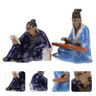 Samurai & Fee Keramik Figuren fr Bonsai & Garten