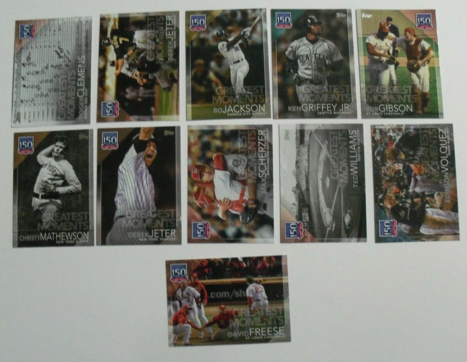 2019 Topps Series 2 150 Years of Baseball Greatest Moments You Pick Drop List - Image 1 of 1
