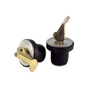 2 PACK 3/4" Livewell & Baitwell NEOPRENE Drain Plugs Marpac 7-0572 BRAND NEW - Bild 1 von 1