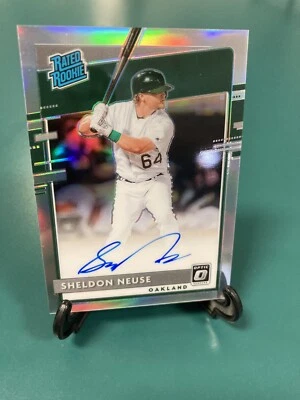 2020 Panini Donruss Optic - Sheldon Neuse Rated Rookie Auto Silver Prizm #RRS-SN - Image 1 of 2