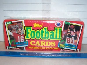 1990 TOPPS FOOTBALL FACTORY SEALED SET (528) MINT 52 HALL OF FAMERS - Picture 1 of 5