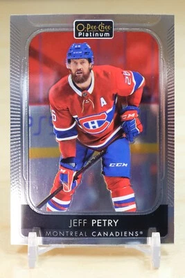 2021-22 OPC Platinum Base #53 Jeff Petry - Montreal Canadiens - Image 1 of 2