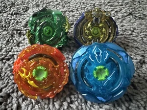 Beyblade Burst Turbo Treptune T4 Kerbeus K4 Hyrus Istros Lot Hasbro Slingshock - Picture 1 of 2