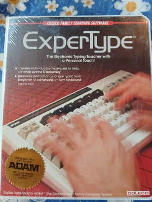 ExperType (Coleco ADAM, 1984) ColecoVision Software Gold Medal Sticker - Image 1 of 4