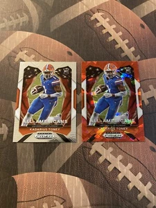 Kadarius Toney Florida Gators/New York Giants 2 Karten Rookie Lot - Bild 1 von 5