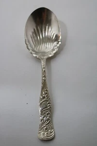 Cazuela cuchara Roger Bros International Opal plateada 1890 Berry 8 3/4" - Imagen 1 de 8