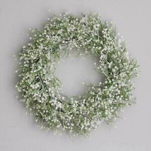 Artificial Babysbreath Wreath Garland For Party Weddings Fron S4H7 Decor Z1J9