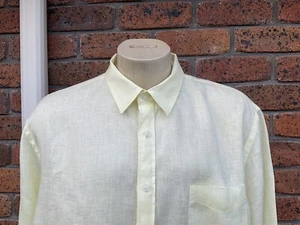 Vestido/camisa informal de lino SPORTSCRAFT para hombre** Talla: 3XL - Imagen 1 de 15