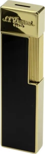 S.T. Dupont Encendedor Twiggy Negro Laca/Oro Jet 030002 - Imagen 1 de 1