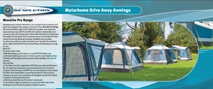 Outdoor Revolution Movelite Pro. Driveaway Awning Replacement Cover ONLY - Picture 1 of 7