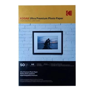 Błyszczący papier fotograficzny Kodak A4 Ultra Premium 280gsm - 50 arkuszy (5740-086) - Zdjęcie 1 z 1