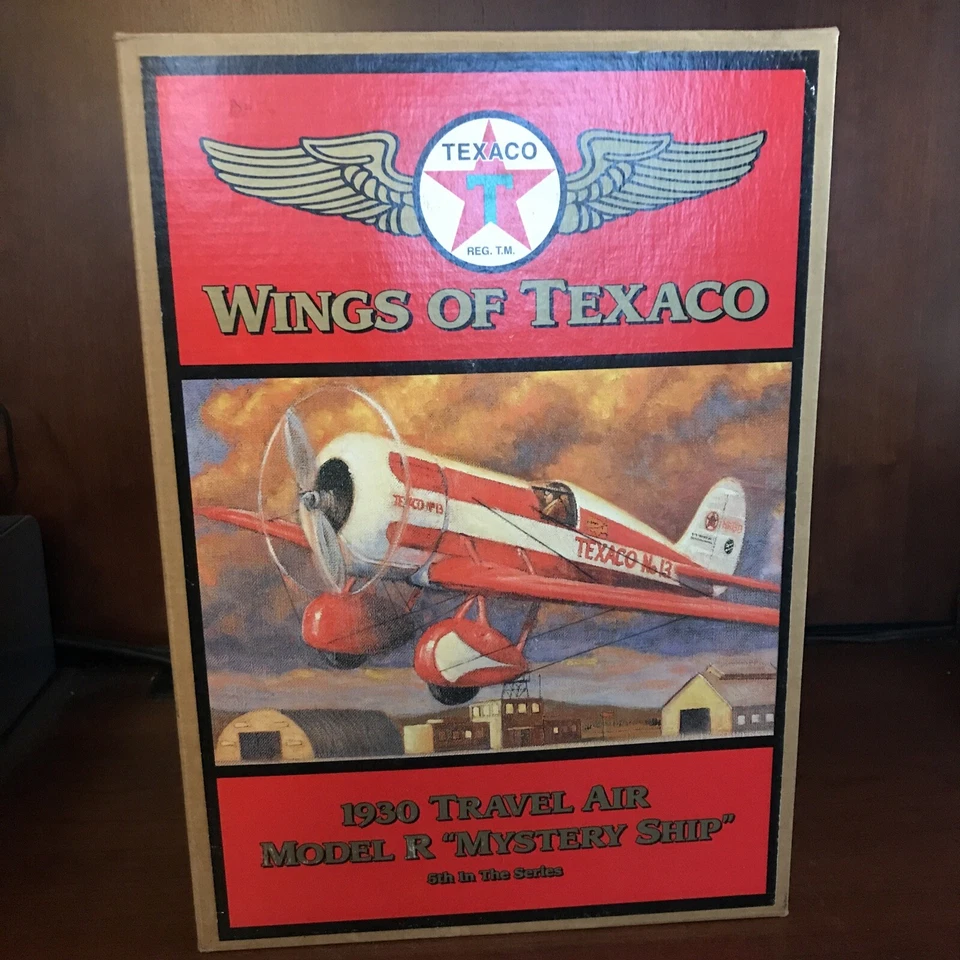 Ertl Wings of Texaco 1930 Travel Air Model R "mystery Ship" 5th in Series 1 30