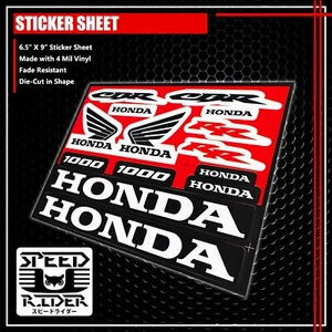 MICRO SPONSOR STICKER DECAL HONDA CBR 1000 RR WING MOTORCYCLE MOTOBIKE LOGO - Picture 1 of 2