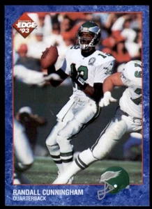 1993 Collector's Edge Prototypes #3 Randall Cunningham Philadelphia Eagles - Picture 1 of 2