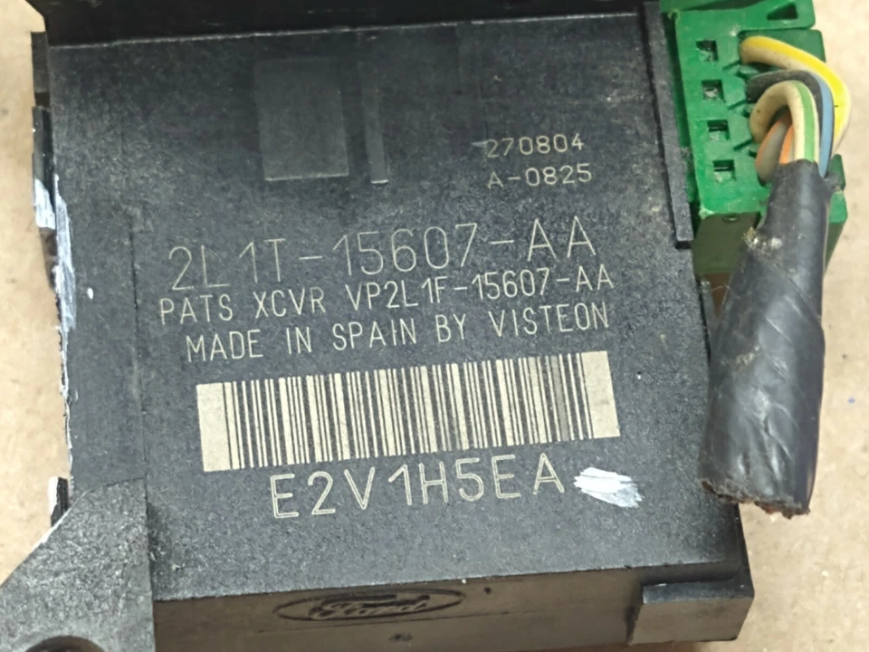 FORD ANTI THEFT PATS TRANSCEIVER 2L1T-15607-AA - Image 1 of 4