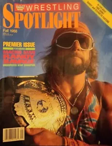 WWF SPOTLIGHT MAGAZIN Band 1 HERBST 1988 MACHO MAN RANDY SAVAGE *Premierenausgabe* - Bild 1 von 12