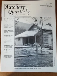 Autoharp Quarterly Magazine Summer 2004 Vol. 16  No.4 A.P. Carter   - Picture 1 of 1