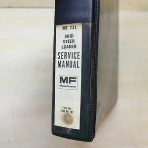 MASSEY FERGUSON MF 711 Skid Steer Loader Repair Shop Service Manual overhaul - Picture 1 of 9