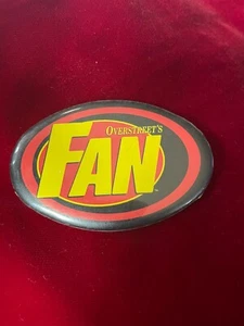 Overstreet's Fan Comic Book 1995-1997 Vtg Lapel Pinback Button 3" Gemstone - Picture 1 of 2