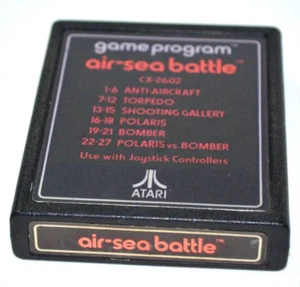 Atari Air-Sea Battle For Atari 2600 Video Game Cartridge Vintage  - Bild 1 von 2
