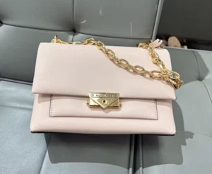 MICHAEL KORS CECE MEDIUM KUNSTLEDER UMHÄNGETASCHE HANDTASCHE SCHULTERTASCHE TASCHE PINK - Bild 1 von 8