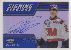 2018 Certified Signing Sessions Blue /50 Greg Biffle #SS-GB Auto