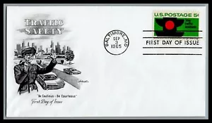 US FDC # 1272 5c Traffic Safety Artmaster 1965, 9L469 - Picture 1 of 1