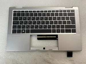 For HP EliteBook x360 1030 G7 M16981-BB1 Hebrew Israel Palmrest Keyboard NEW - Picture 1 of 9