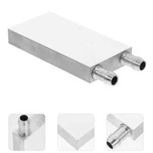 Wasserkühlung Kühler Computerkühler Wasserkühlblock Aus Aluminium - Bild 1 von 12