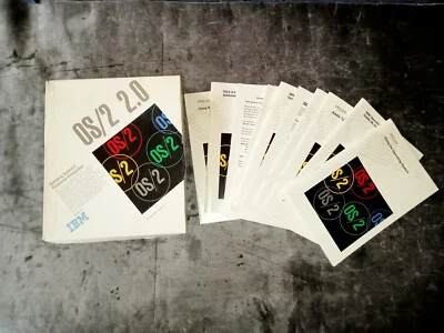 Documentations IBM OS/2 2.0 1992 Guide d'installation, d'initiation, adobe type - Imagen 1 de 4