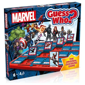 Guess Who? Marvel Superhéroes Personaje Conjeturando Tablero Juego Nuevo 6+ - Imagen 1 de 8