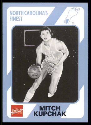 1989 Collegiate Collection Coca-Cola - Mitch Kupchak #48 North Carolina's Finest - Image 1 of 2