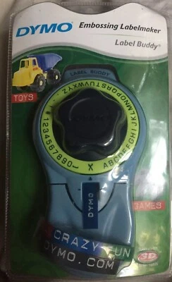 Etiquetadora en relieve Dymo Label Buddy con rollo de etiquetas de 3/8" incluido ¡Nueva! Foto 1 de 2