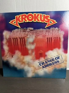 KROKUS CHANGE OF ADDRESS 1986 LP ARISTA AL8 8402 ROCK METAL - Picture 1 of 2