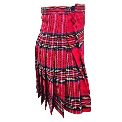 Kids’ Scottish Kilt Royal Stewart Tradition Tartán, Ajuste Ajustable y Cómodo Foto 1 de 3