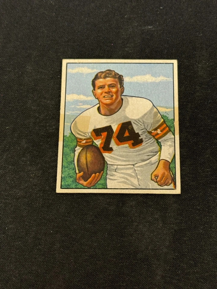 1950 BOWMAN FB TONY ADAMLE RC #79  EXMT  V15230 - Image 1 of 1