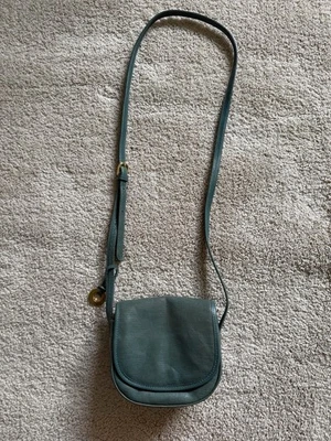 Bolso de Hombro Adrienne Vittadini Vintage Pequeño Verde Foto 1 de 4