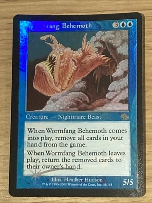 Wormfang Behemoth Foil Judgement - Near Mint - Image 1 of 2