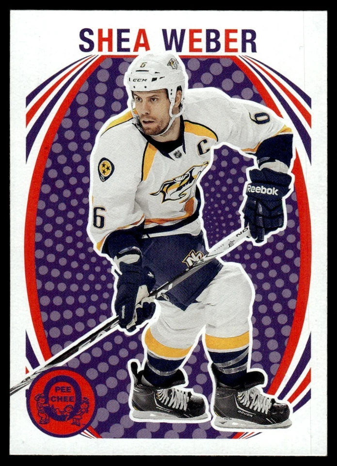 2013-14 O-Pee-Chee Retro Shea Weber Nashville Predators #184 - Image 1 of 2
