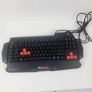 AZIO Levetron MECH 5 Tastiera da gioco meccanica KB577U Hub USB macro retroilluminate - Foto 1 di 24