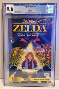 Legend of Zelda #3 (Valiant, 1992) 2nd Printing CGC 9.6 White Pages Nintendo - Bild 1 von 2
