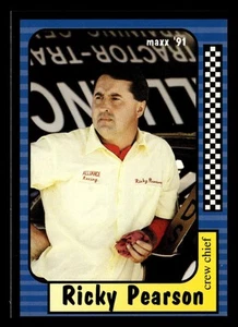 Ricky Pearson 1991 Maxx Racing Race Card #149 Alliance Racing *124 - Picture 1 of 2