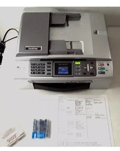 FUNKTIONIERENDER Brother MFC-465CN Farbtintenstrahl-All-in-One-Drucker mit Kabeln & ALLES NEUER TINTE - Bild 1 von 15
