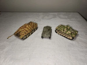 Vintage 1/72 Airfix WWII German Tank Lot Sturmgeschutz Jagdpanther & Light Tank - Picture 1 of 18