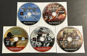 PS2 Spielepaket - Ace Combat 4, Fire Blade, Medal of Honor, Brothers in Arms - Bild 1 von 1