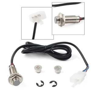 Digital ATV Kilometerzähler Sensor Kabel Magnet für Tacho Drehzahlmesser Motorrad - Bild 1 von 12
