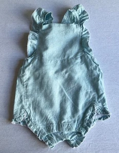 Pagliaccetto Janie and Jack bambina color verde acqua taglia da 12 a 18 mesi - Foto 1 di 10