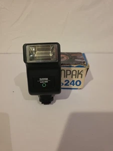 Sunpak Auto 240 elektronischer Blitz für Filmkameras originalverpackt - Bild 1 von 4