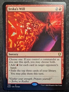Jeska's Will - Commander Legends: Battle for Baldur's Gate (MTG) - Bild 1 von 2