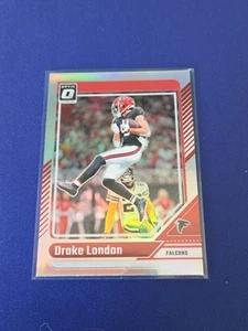 2024 Panini Donruss Optic - Drake London #10 Silver Prizm Holo - Picture 1 of 2